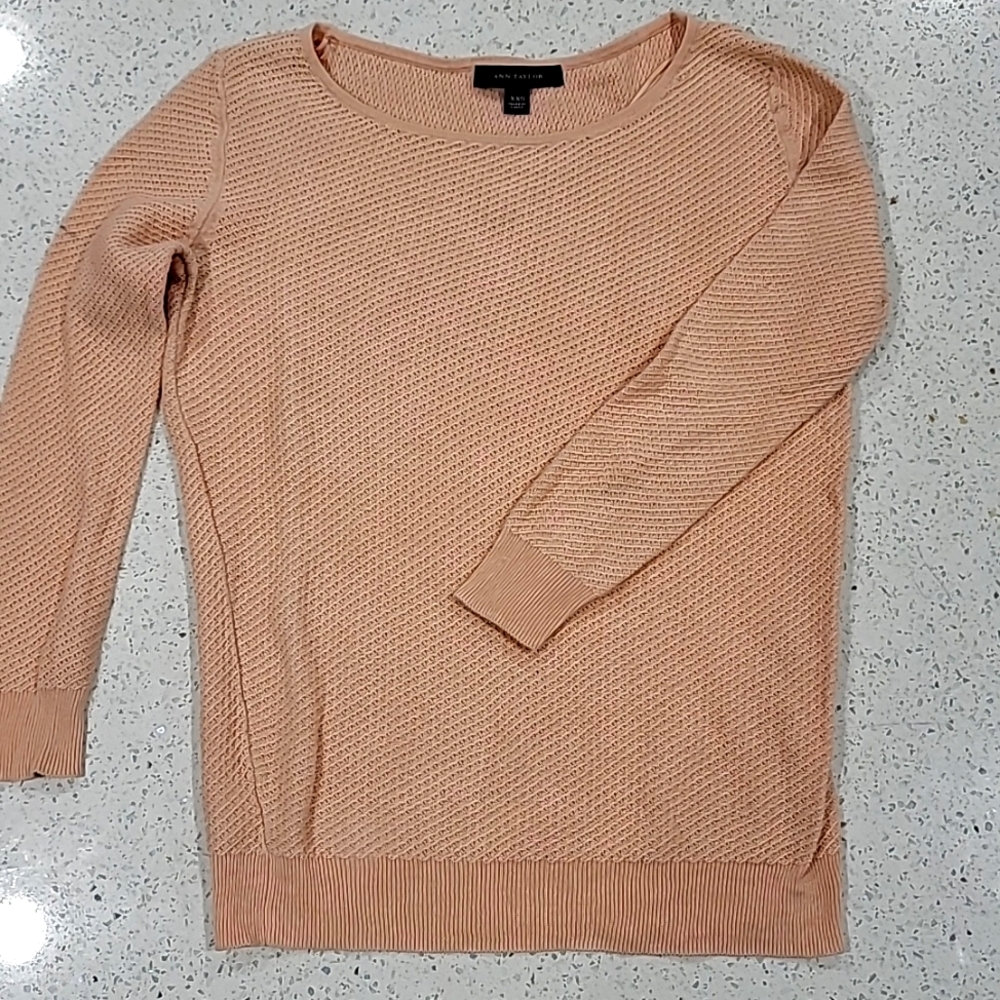 Ann Taylor Texture Knit Top